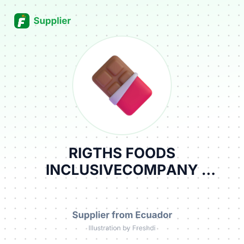 RIGTHS FOODS INCLUSIVECOMPANY CIA.LTDA. – summary card, no photo uploaded yet