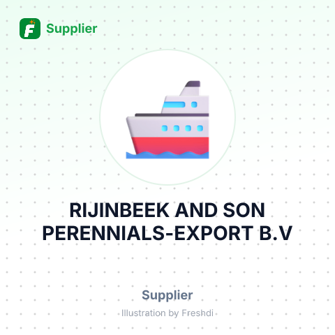 RIJINBEEK AND SON PERENNIALS-EXPORT B.V – summary card, no photo uploaded yet
