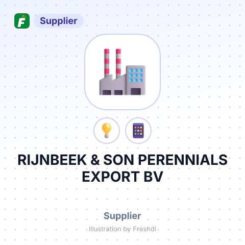 RIJNBEEK & SON PERENNIALS EXPORT BV – summary card, no photo uploaded yet
