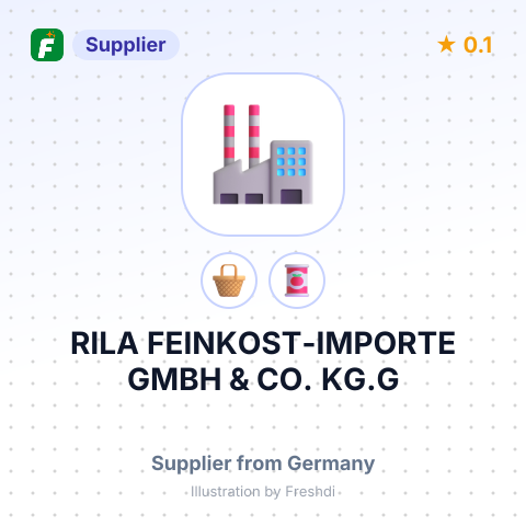 RILA FEINKOST-IMPORTE GMBH & CO. KG.G – summary card, no photo uploaded yet