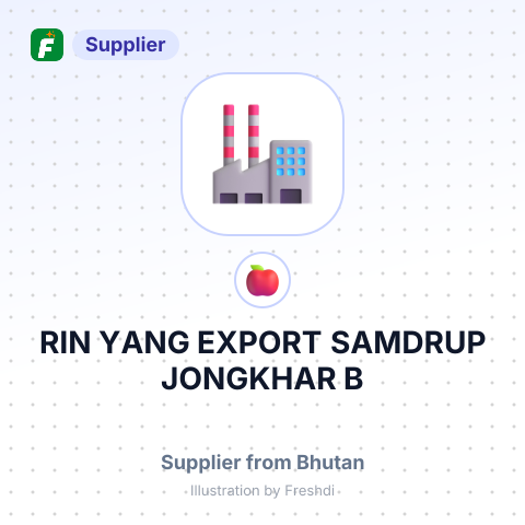 RIN YANG EXPORT SAMDRUP JONGKHAR, B – summary card, no photo uploaded yet