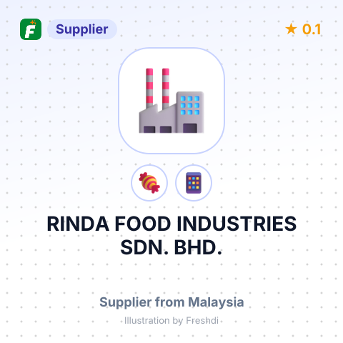 RINDA FOOD INDUSTRIES SDN. BHD. – summary card, no photo uploaded yet