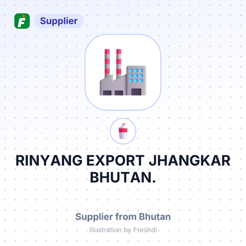 RINYANG EXPORT JHANGKAR BHUTAN. – summary card, no photo uploaded yet