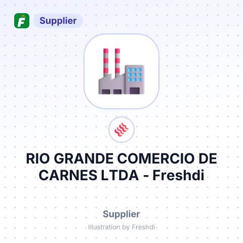 RIO GRANDE COMERCIO DE CARNES LTDA – summary card, no photo uploaded yet