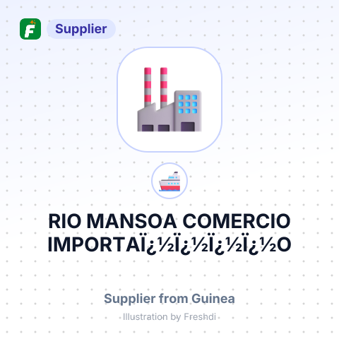 RIO MANSOA COMERCIO IMPORTAÏ¿½Ï¿½Ï¿½Ï¿½O – summary card, no photo uploaded yet