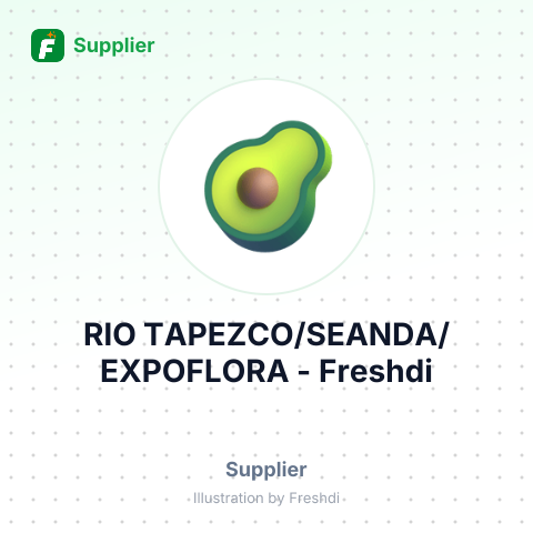 RIO TAPEZCO/SEANDA/EXPOFLORA – summary card, no photo uploaded yet