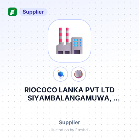 RIOCOCO LANKA PVT LTD SIYAMBALANGAMUWA, BAMUNAKOTUWA – summary card, no photo uploaded yet