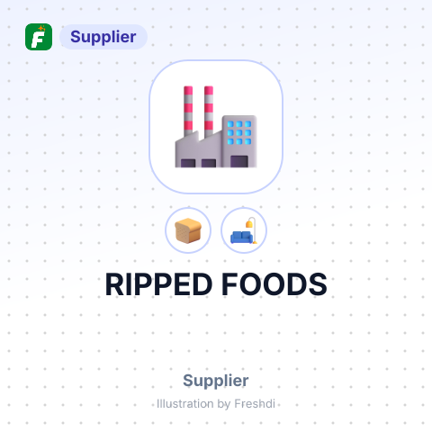 RIPPED FOODS – summary card, no photo uploaded yet