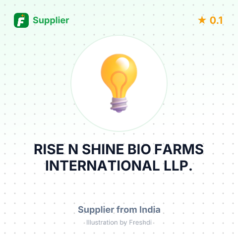 RISE N SHINE BIO FARMS INTERNATIONAL LLP. – summary card, no photo uploaded yet