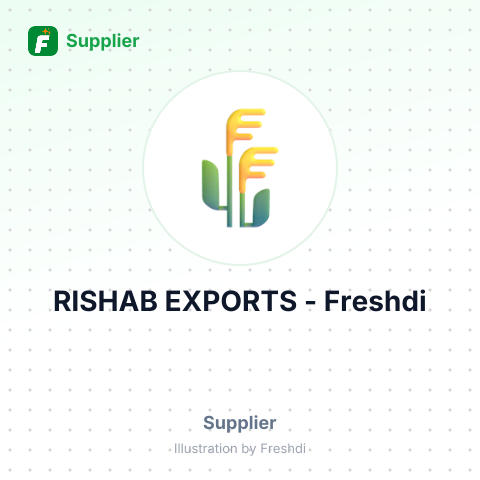 RISHAB EXPORTS – summary card, no photo uploaded yet