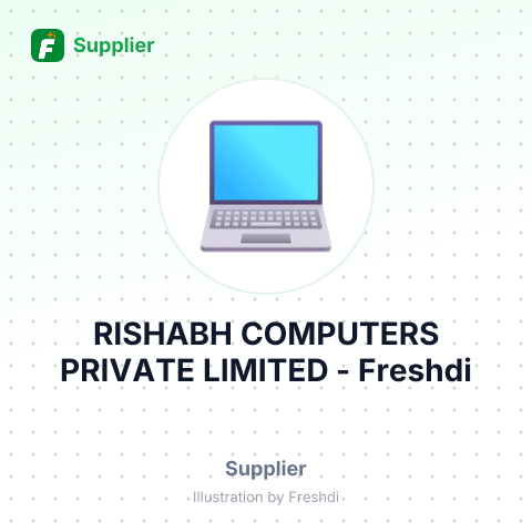 RISHABH COMPUTERS PRIVATE LIMITED – summary card, no photo uploaded yet