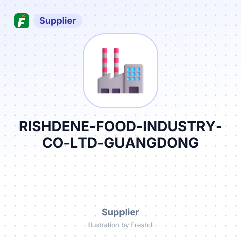 RISHDENE FOOD INDUSTRY CO., LTD.GUANGDONG – summary card, no photo uploaded yet