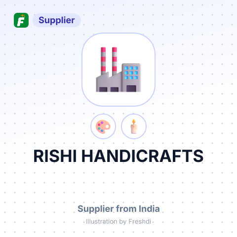RISHI HANDICRAFTS – summary card, no photo uploaded yet