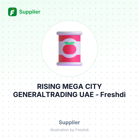 RISING MEGA CITY GENERALTRADING UAE – summary card, no photo uploaded yet