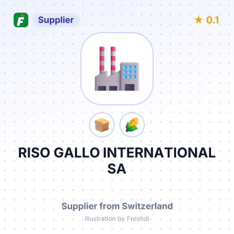 RISO GALLO INTERNATIONAL SA – summary card, no photo uploaded yet