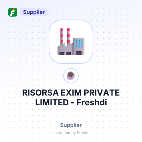 RISORSA EXIM PRIVATE LIMITED – summary card, no photo uploaded yet