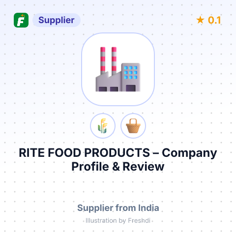 RITE FOOD PRODUCTS – summary card, no photo uploaded yet