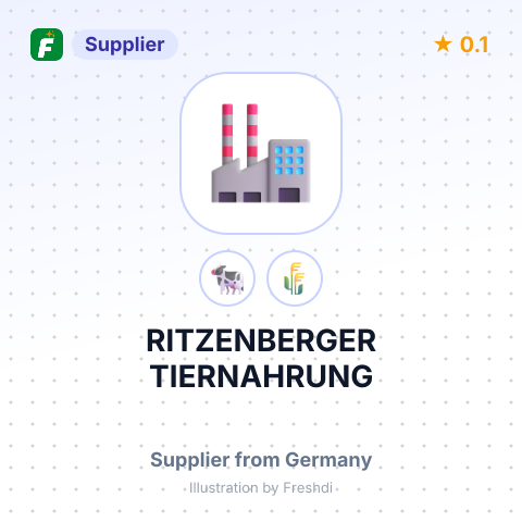 RITZENBERGER TIERNAHRUNG – summary card, no photo uploaded yet