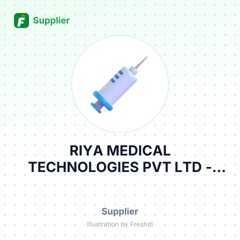 RIYA MEDICAL TECHNOLOGIES PVT LTD – summary card, no photo uploaded yet