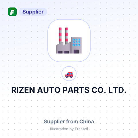 RIZEN AUTO PARTS CO.,LTD. – summary card, no photo uploaded yet