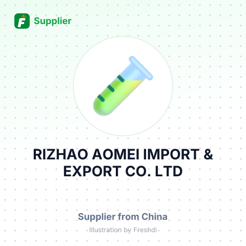 RIZHAO AOMEI IMPORT & EXPORT CO., LTD – summary card, no photo uploaded yet