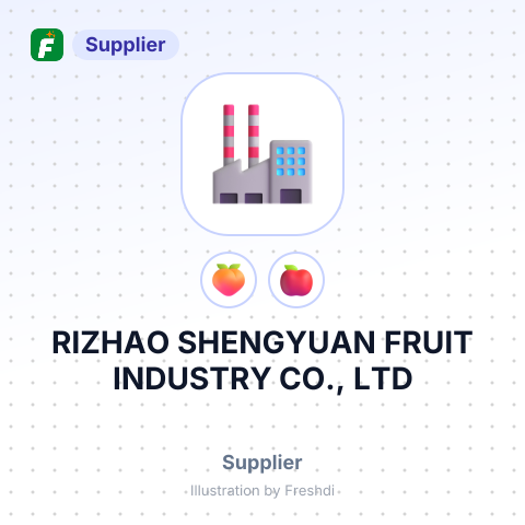 RIZHAO SHENGYUAN FRUIT INDUSTRY CO., LTD – summary card, no photo uploaded yet
