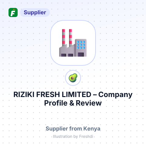 RIZIKI FRESH LIMITED – summary card, no photo uploaded yet