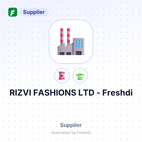 RIZVI FASHIONS LTD – summary card, no photo uploaded yet