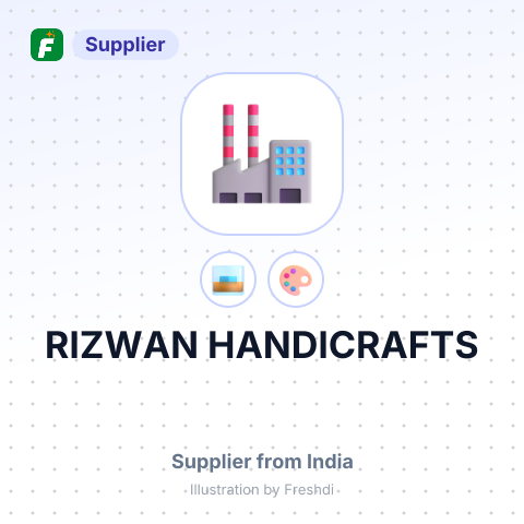 RIZWAN HANDICRAFTS – summary card, no photo uploaded yet