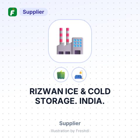 RIZWAN ICE & COLD STORAGE. INDIA. – summary card, no photo uploaded yet