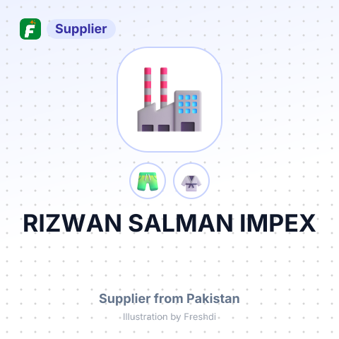 RIZWAN SALMAN IMPEX – summary card, no photo uploaded yet