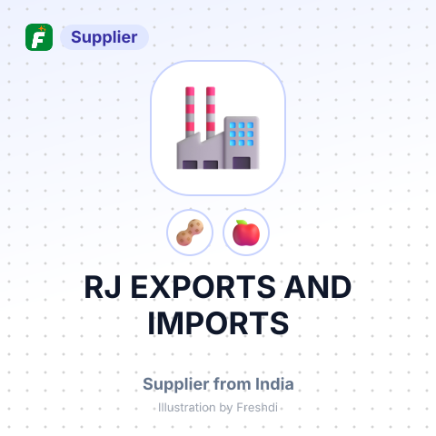 RJ EXPORTS AND IMPORTS – summary card, no photo uploaded yet