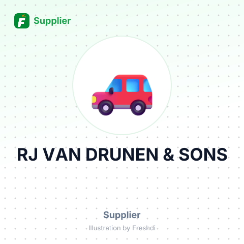 RJ VAN DRUNEN & SONS – summary card, no photo uploaded yet