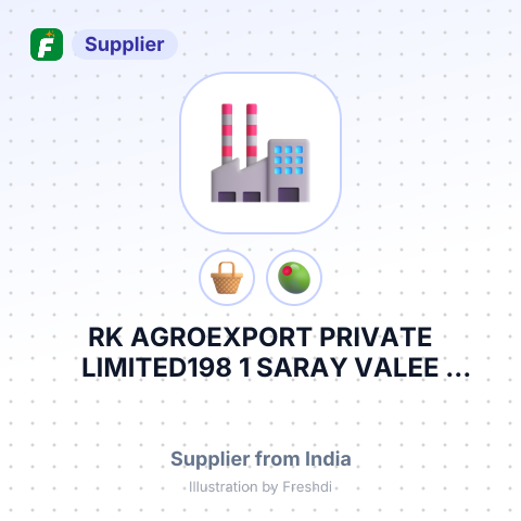 RK AGROEXPORT PRIVATE LIMITED198 1 SARAY VALEE AANSHIK RAMGHATROAD ATRAULI 202280 UTTAR PRADESH – summary card, no photo uploaded yet