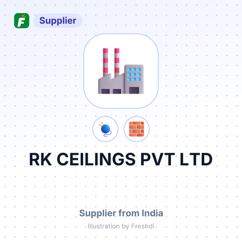 RK CEILINGS PVT LTD – summary card, no photo uploaded yet
