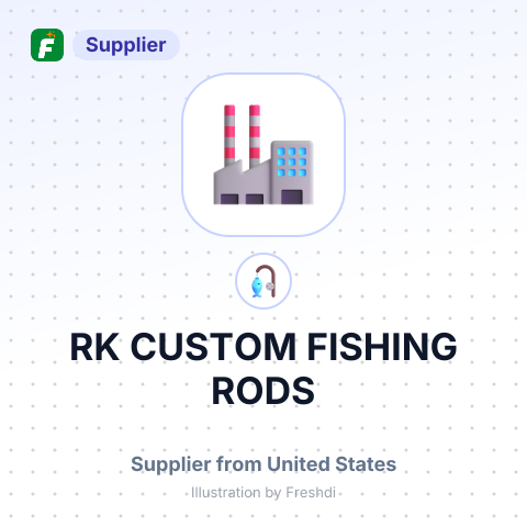 RK CUSTOM FISHING RODS – summary card, no photo uploaded yet