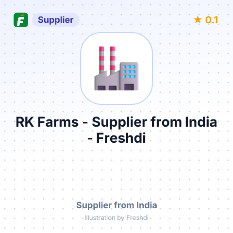 RK Farms  – summary card, no photo uploaded yet
