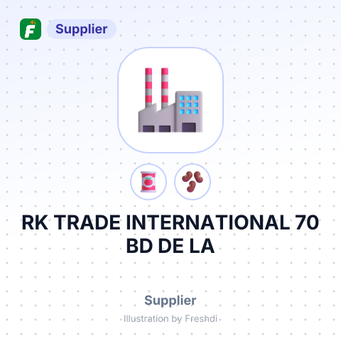 RK TRADE INTERNATIONAL 70 BD DE LA – summary card, no photo uploaded yet