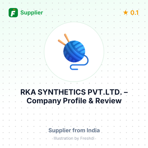 RKA SYNTHETICS PVT.LTD. – summary card, no photo uploaded yet