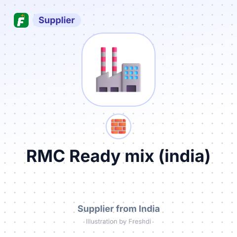RMC Ready mix (india) – summary card, no photo uploaded yet