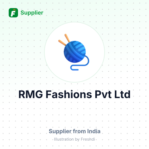 RMG Fashions Pvt Ltd – summary card, no photo uploaded yet