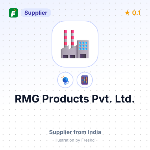 RMG Products Pvt. Ltd. – summary card, no photo uploaded yet