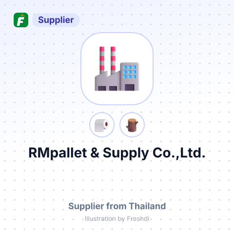 RMpallet & Supply Co.,Ltd. – summary card, no photo uploaded yet