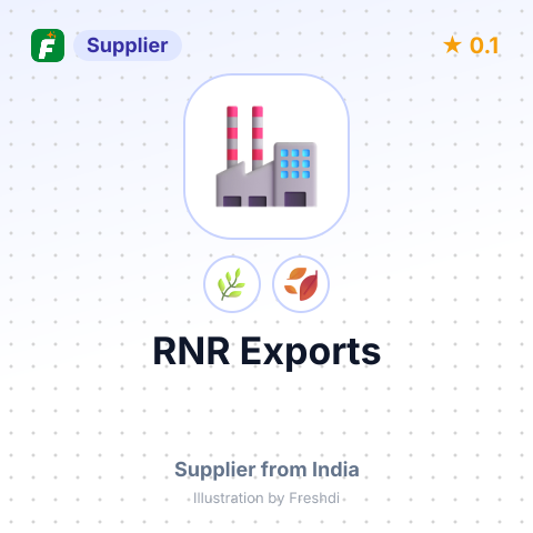 RNR Exports  – summary card, no photo uploaded yet