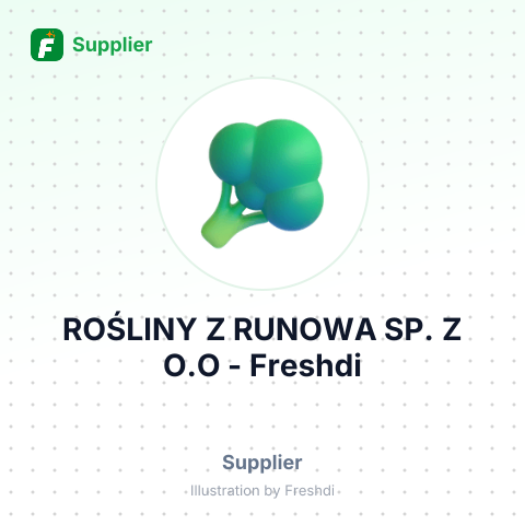 ROŚLINY Z RUNOWA SP. Z O.O – summary card, no photo uploaded yet