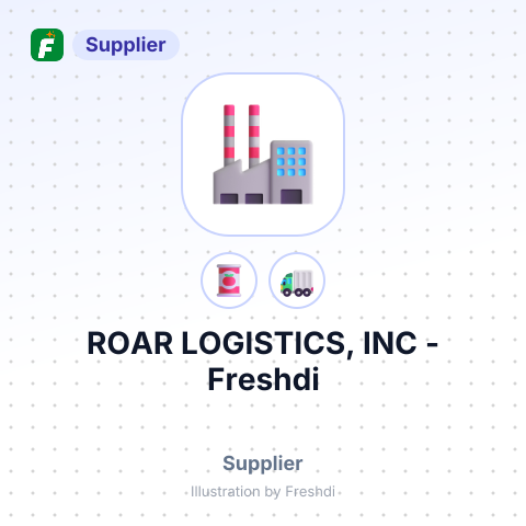 ROAR LOGISTICS, INC – summary card, no photo uploaded yet
