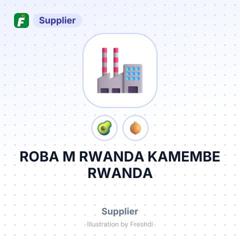 ROBA M RWANDA KAMEMBE RWANDA – summary card, no photo uploaded yet