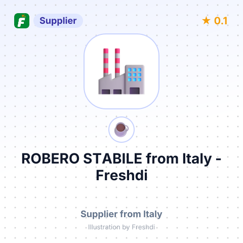 ROBERO STABILE – summary card, no photo uploaded yet