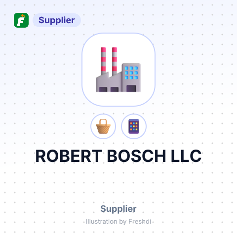 ROBERT BOSCH LLC – summary card, no photo uploaded yet