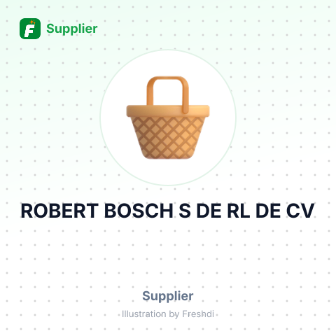 ROBERT BOSCH S DE RL DE CV – summary card, no photo uploaded yet
